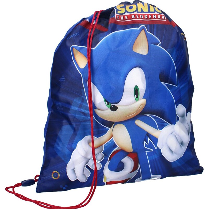 Vadobag Vrecko na prezúvky / vak na chrbát Ježko Sonic - Still 66974574