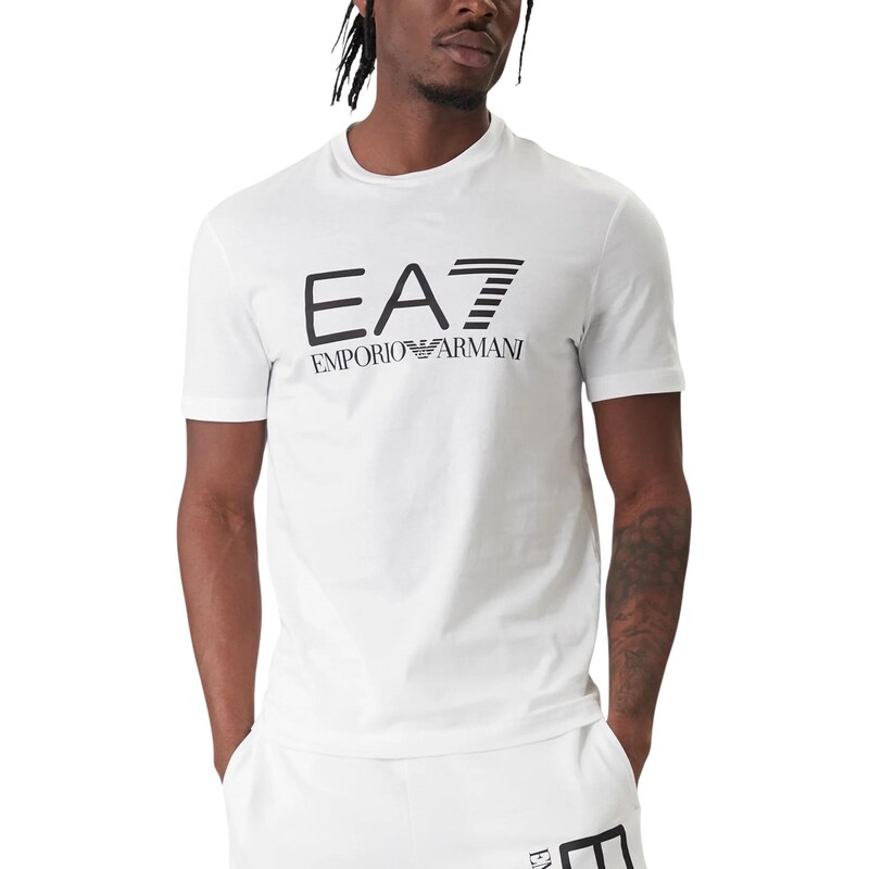 Biele tričko EA7 Emporio Armani 67124195
