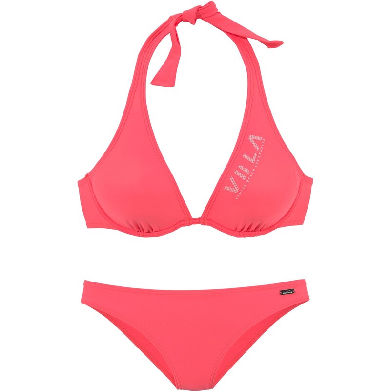 VENICE BEACH Bikiny malinová / biela 54222235