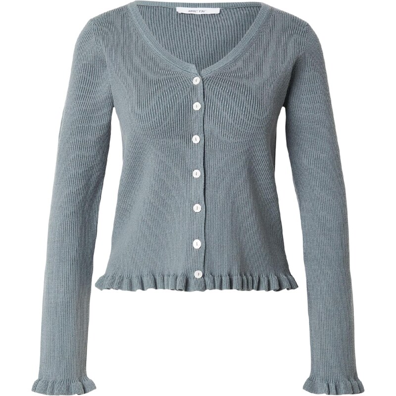 ABOUT YOU Kardigán Betty sivá 67125439
