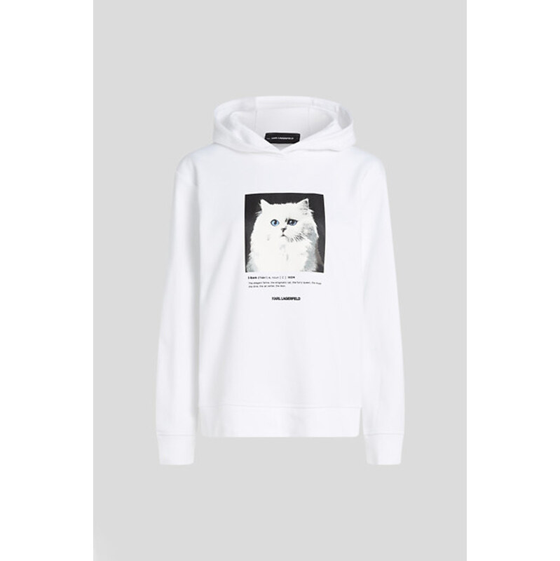 MIKINA KARL LAGERFELD PORTRAIT HOODIE 67124923