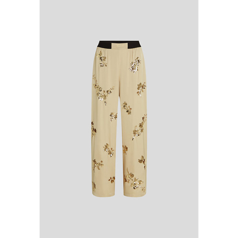 NOHAVICE KARL LAGERFELD FLUID SEQUINS PANTS 67124895