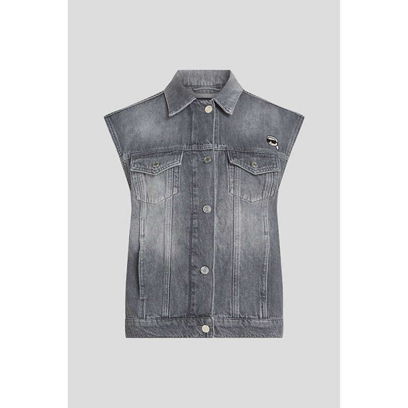 VESTA KARL LAGERFELD IKON DENIM GILET 67124918
