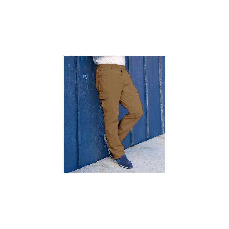 Voľnočasové kapsáčové nohavice Atlas For Men Hnedá 67398349