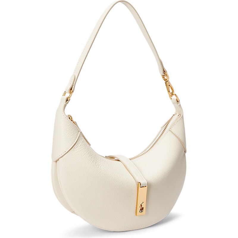 Polo Ralph Lauren Kabelka na rameno zlatá / šedobiela 54337219