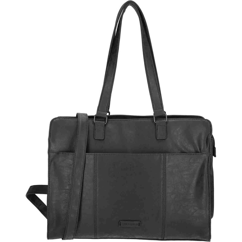 Elegantná dámska kabelka na notebook Enrico Benetti Kate – čierna 68601764