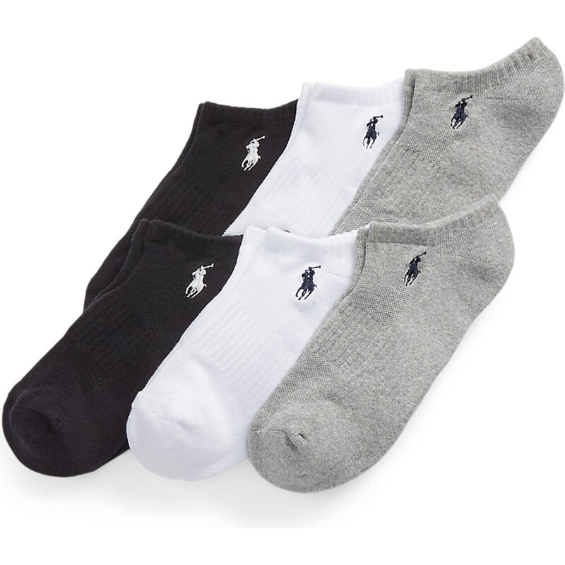 Polo Ralph Lauren Ťapky sivá / čierna / biela 66163409