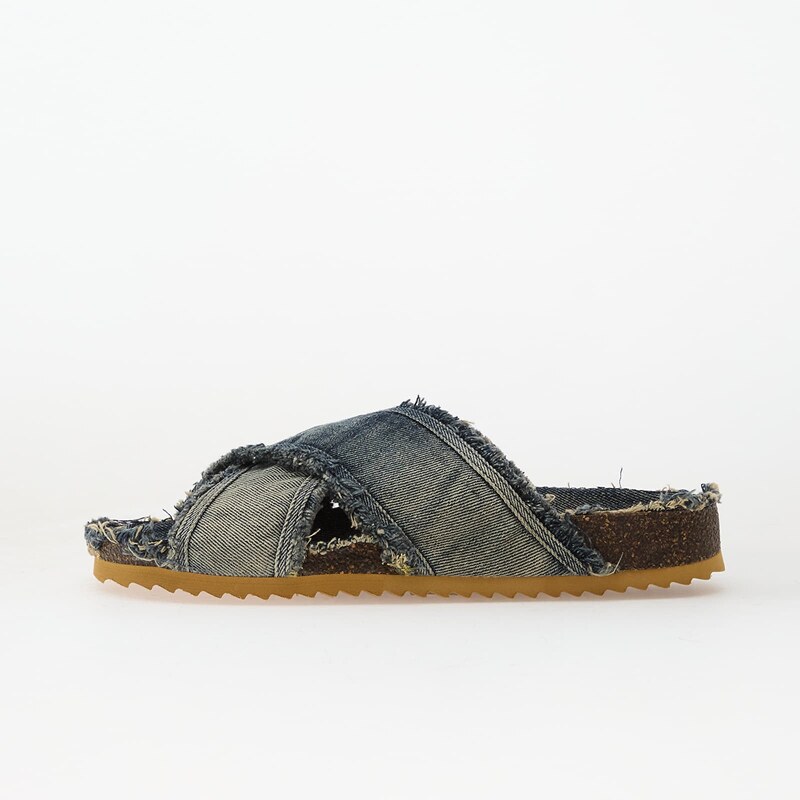 DIESEL Woodstock D-Woodstock-Sa-Cross W Sandals Blue Denim 67128980