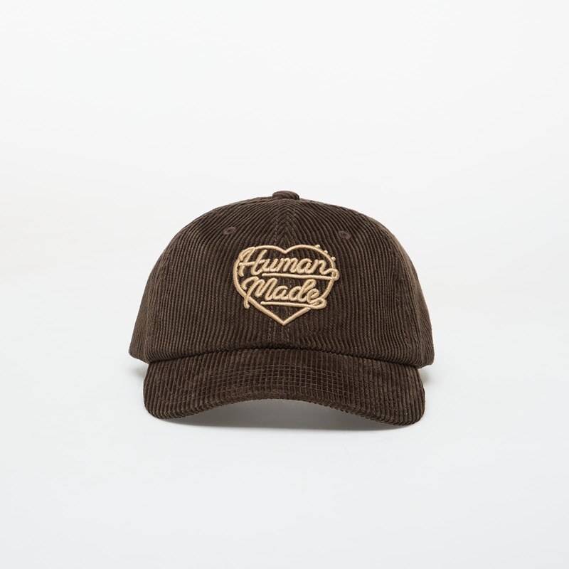 Šiltovka HUMAN MADE 6Panel Corduroy Cap Brown Universal 67129018