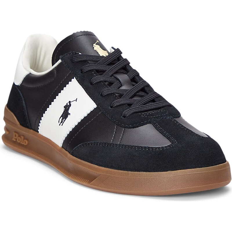 Polo Ralph Lauren Nízke tenisky HRT AERA čierna / biela 60870271