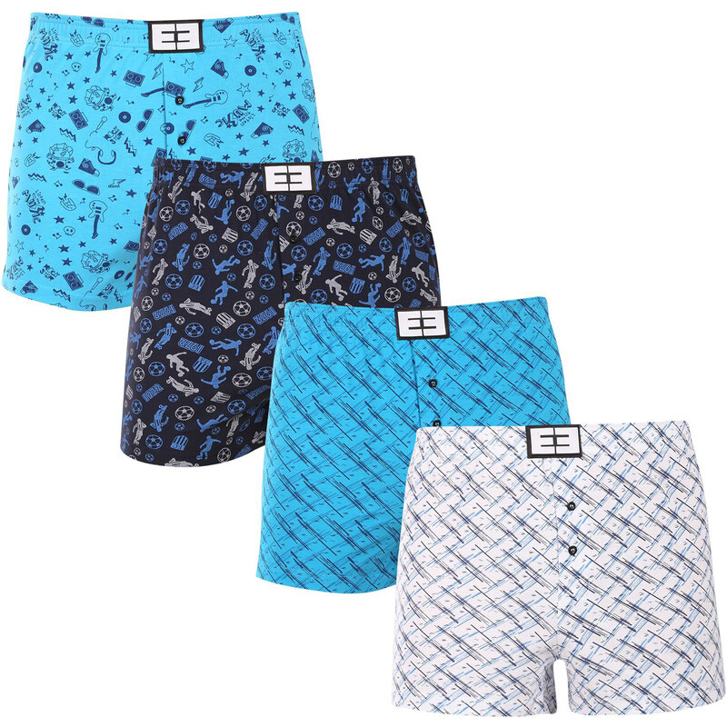 4PACK pánske trenky Nedeto viacfarebné (4NTV03) 3 67129952