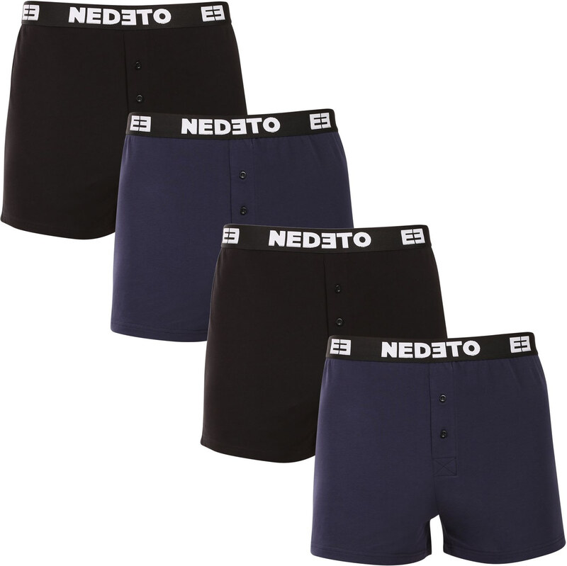 4PACK pánske trenky Nedeto viacfarebné (4NGV01) 3 67129957