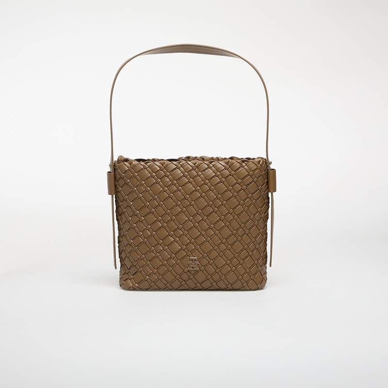 Kabelka Tommy Hilfiger Th Braided Shoulder Bag Taupe Universal 67563718