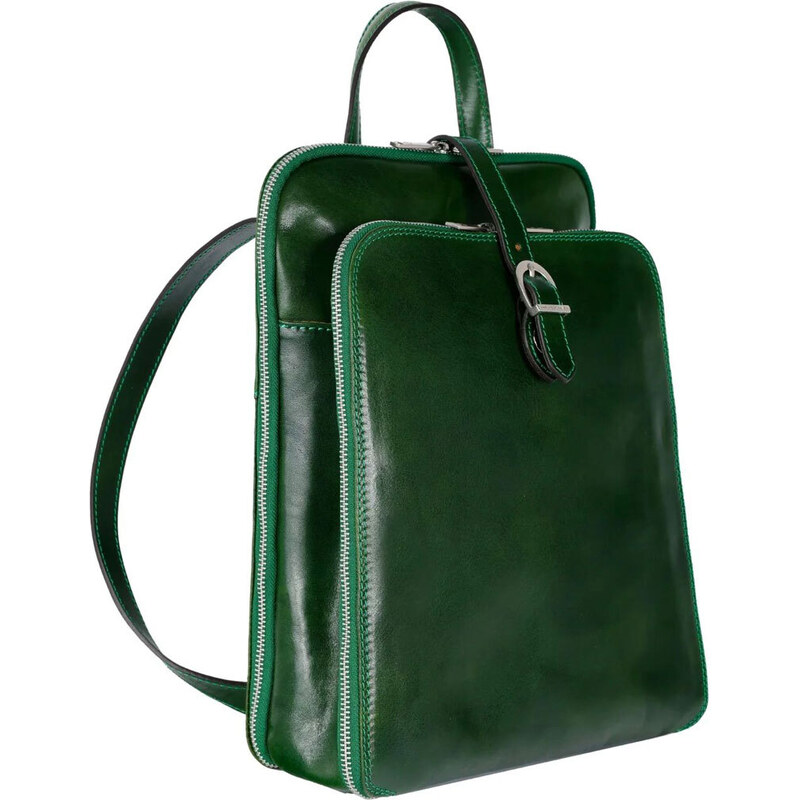 Glara Taliansky kožený batoh 2v1 Clarissa 67130584