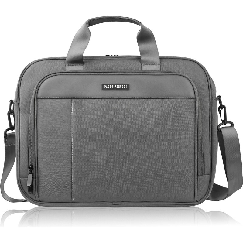 Paolo Peruzzi Unisex textilná taška na notebook – ľahká a praktická | 67130608