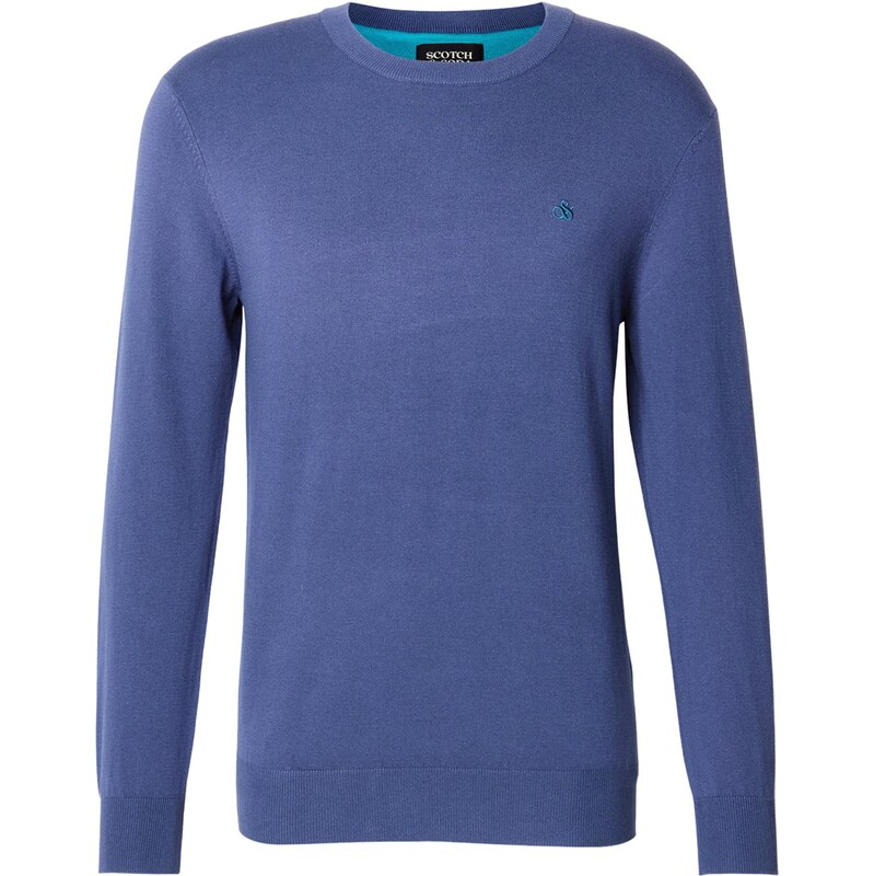 SCOTCH & SODA Sveter Seasonal Core tmavomodrá 67137311