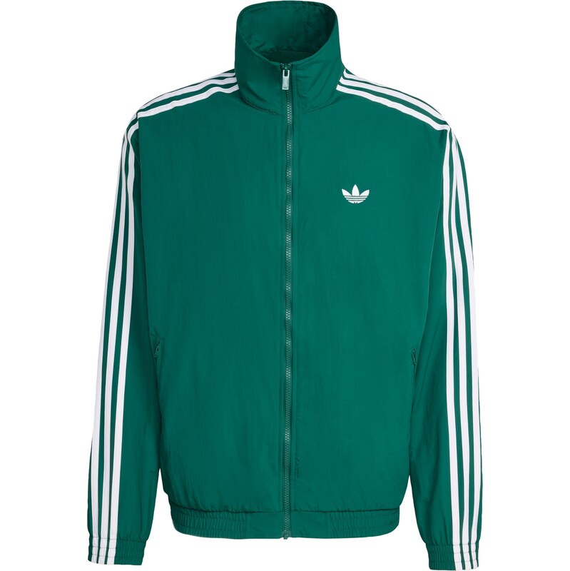 ADIDAS ORIGINALS Prechodná bunda Firebird tmavozelená / biela 67137338
