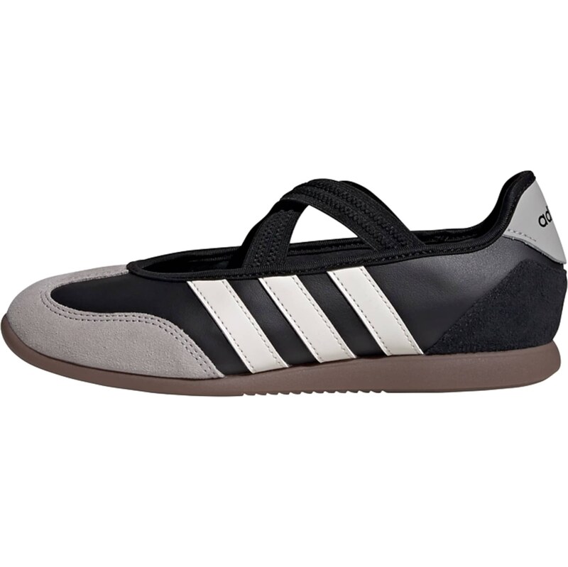 ADIDAS SPORTSWEAR Baleríny s ramienkom Barreda sivá / čierna / biela 67137355