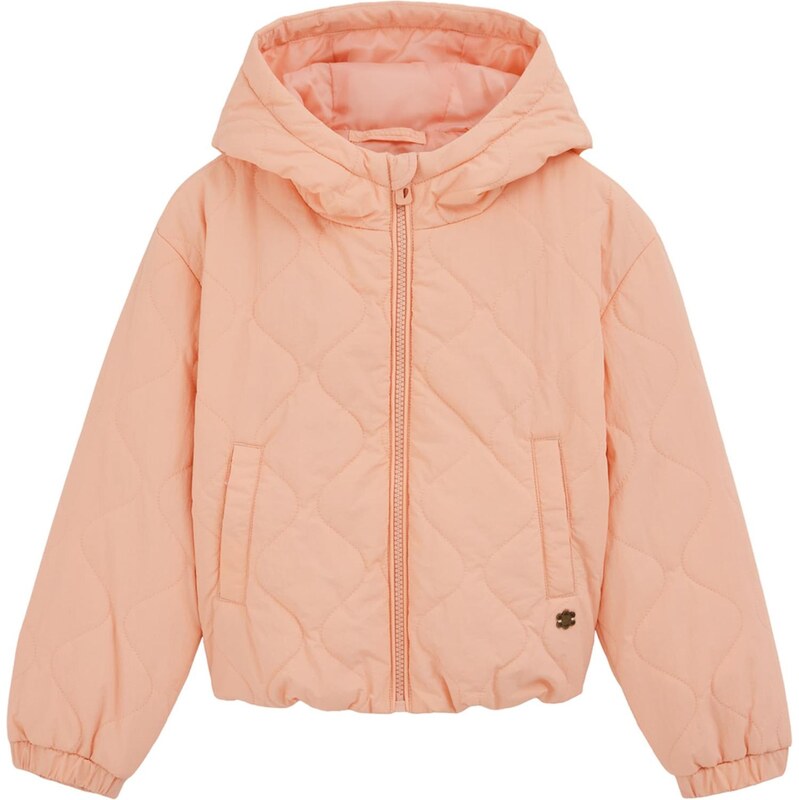 WE Fashion Prechodná bunda pastelovo oranžová 67137385