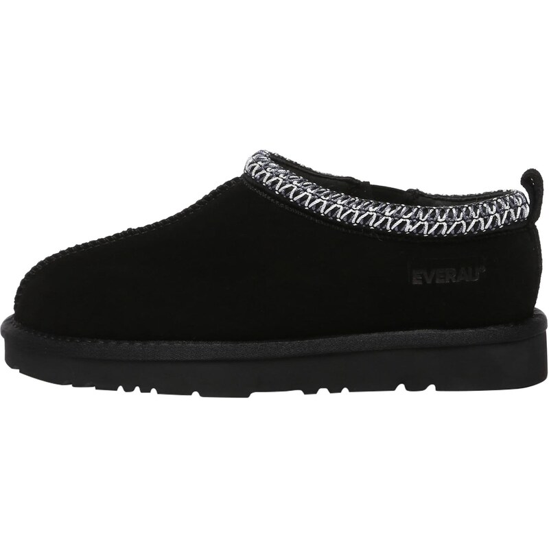 Everau Papuče Wigeon sivá / čierna / biela 67137400