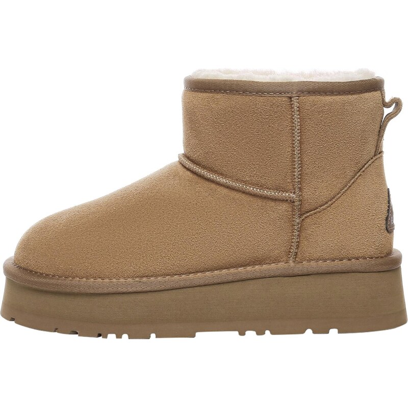 Everau Členkové čižmy Dusky gaštanová 67137410