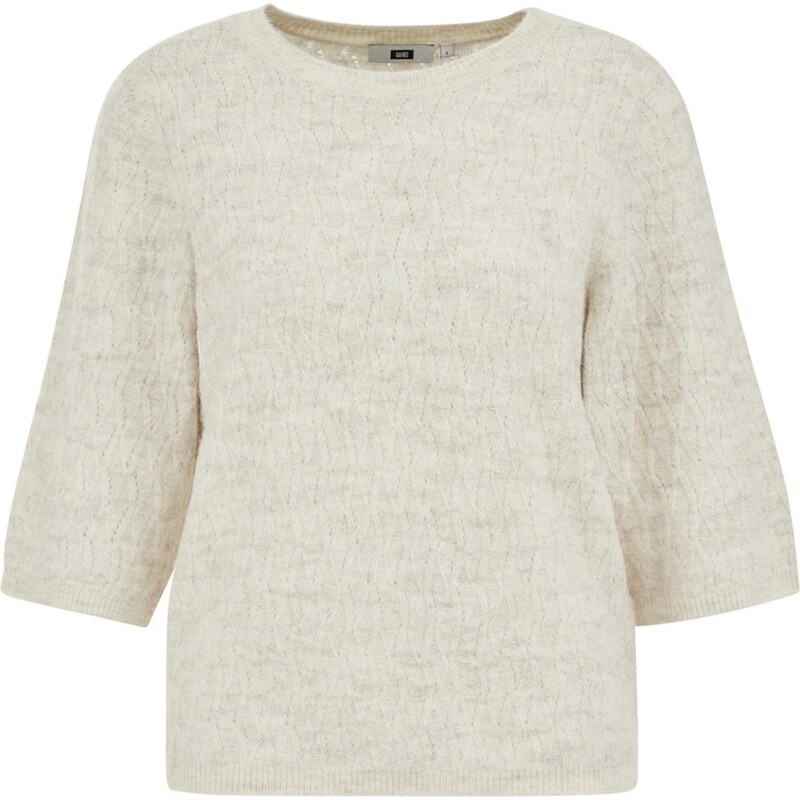 WE Fashion Sveter slonová kosť 67137482