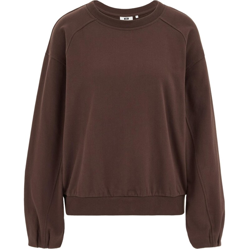 WE Fashion Mikina čokoládová 67137478