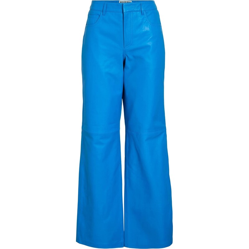 ROUGE EDIT Nohavice ROUCARREY nebesky modrá 67137532