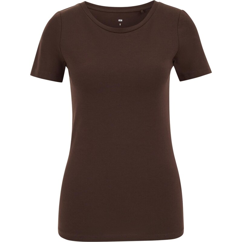 WE Fashion Tričko hnedá 67137529