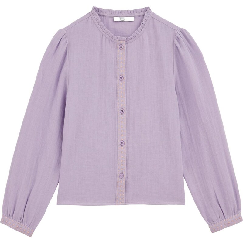 WE Fashion Blúzka levanduľová 67137542