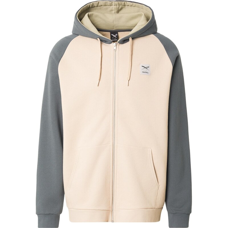 Iriedaily Tepláková bunda De College 2 nebielená / čadičová 67137584