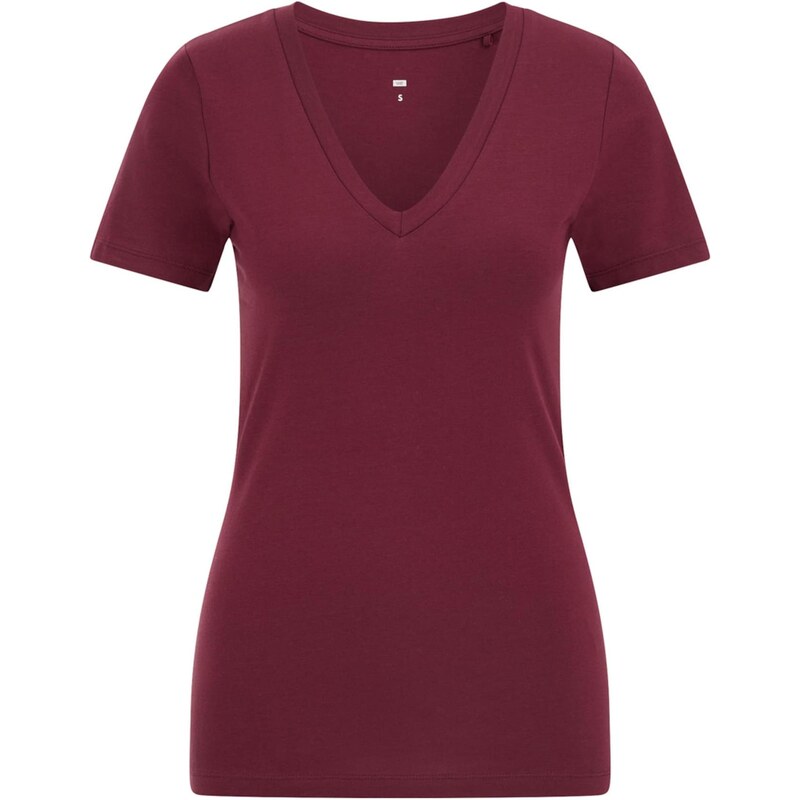 WE Fashion Tričko burgundská 67137554