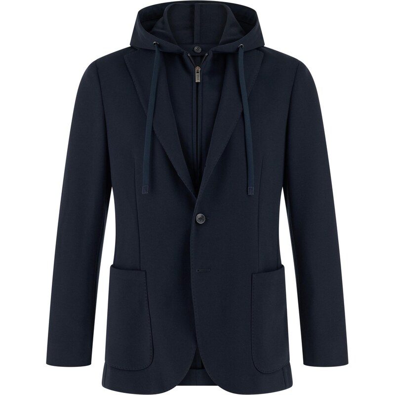 Boggi Milano Tepláková bunda Madison námornícka modrá 67137582