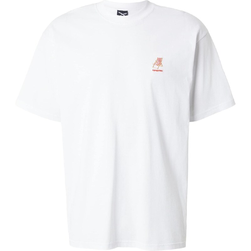 Iriedaily Tričko Homeoffice béžová / oranžová / biela 67137597