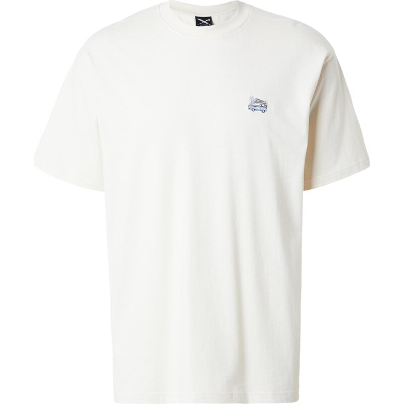 Iriedaily Tričko Smokin Van svetlomodrá / čierna / šedobiela 67137621