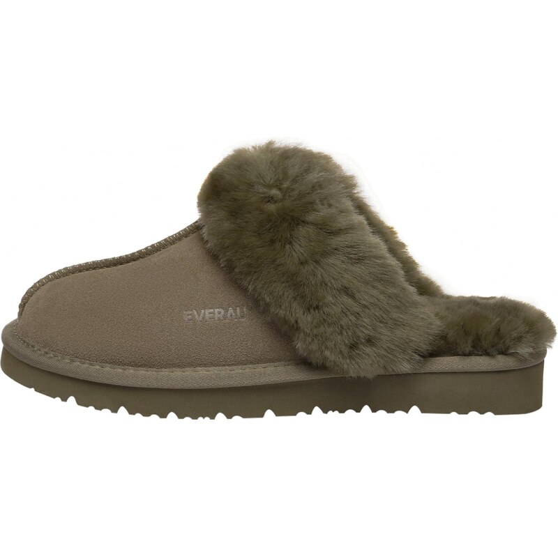Everau Papuče Raven hnedá 67152031