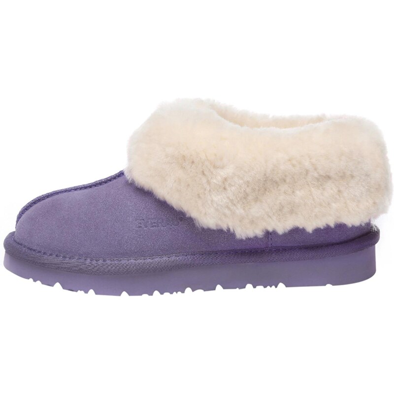 Everau Papuče modrofialová / biela 67152046