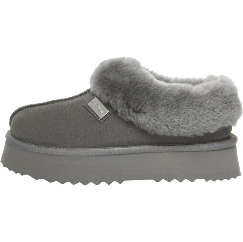 Everau Papuče Topknot sivá 67152050
