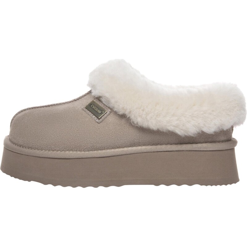 Everau Papuče Topknot nebielená / biela 67152051