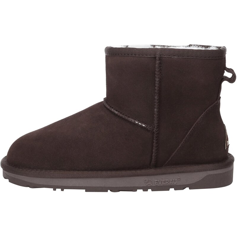 Everau Nízke čižmy Emu čokoládová 67152069