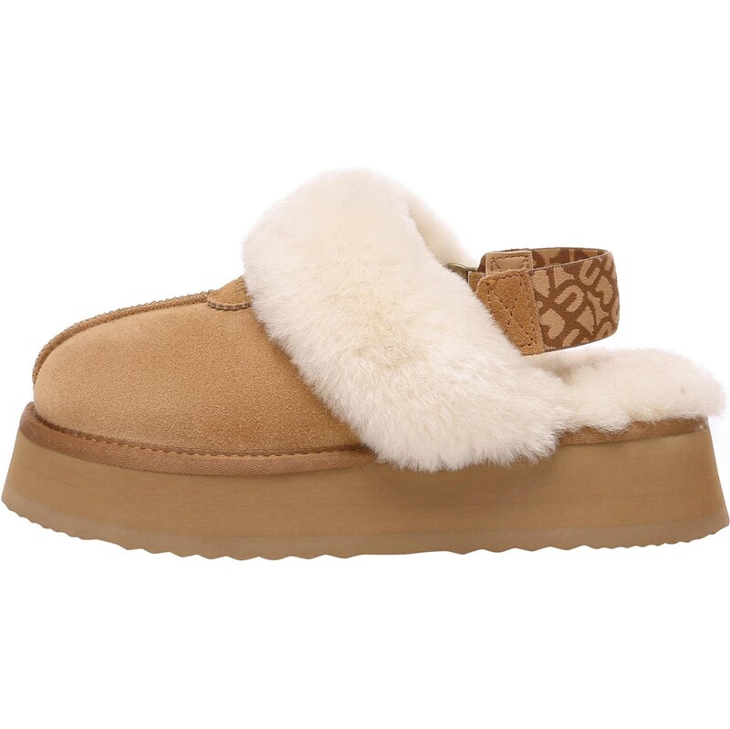 Everau Papuče Wagtail svetlohnedá 67152071