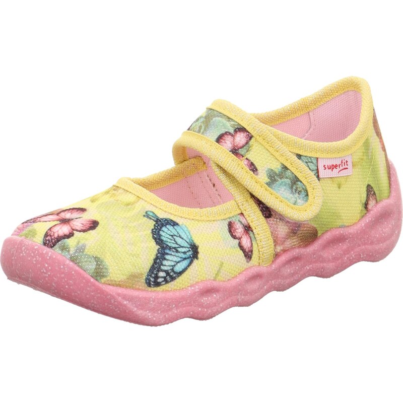 SUPERFIT Papuče BUBBLE svetlomodrá / citrónová / mätová / staroružová 67137693