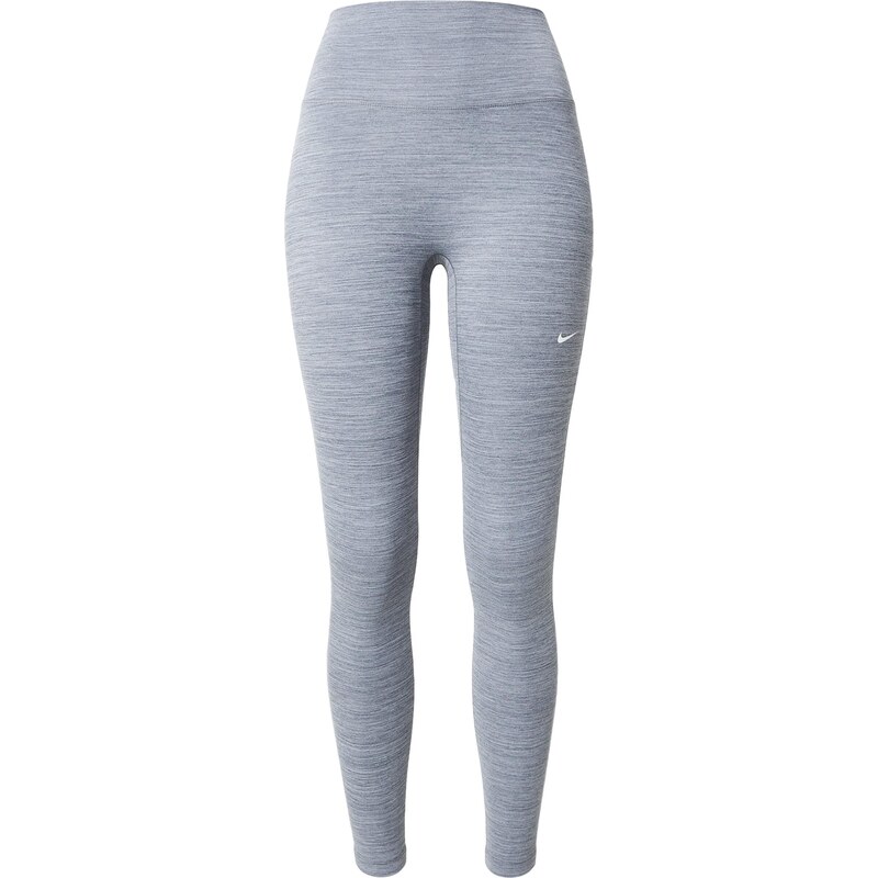 NIKE Športové nohavice ONE sivá melírovaná / biela 67137699