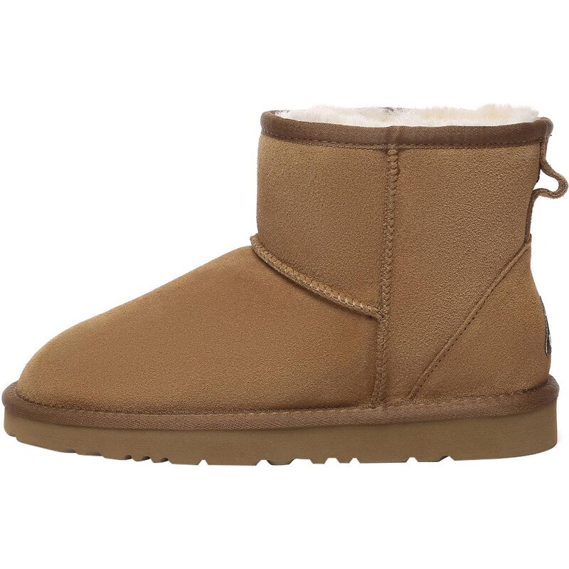 Everau Nízke čižmy Ostrich gaštanová 67152087