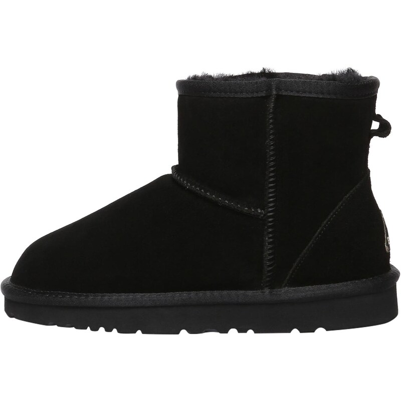 Everau Nízke čižmy Ostrich čierna 67152089