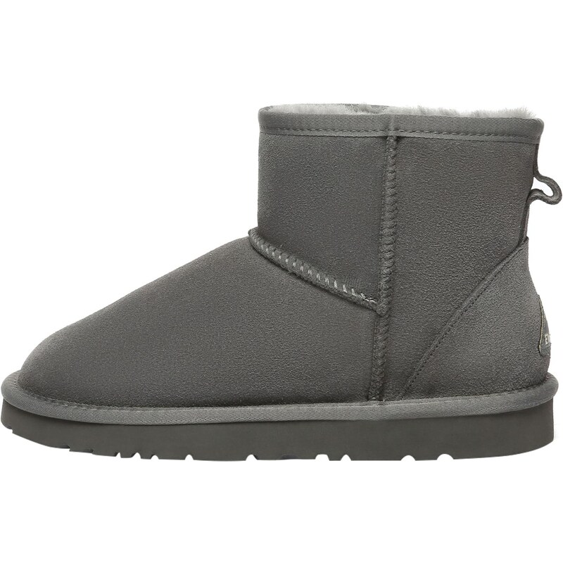 Everau Nízke čižmy Ostrich antracitová 67152101