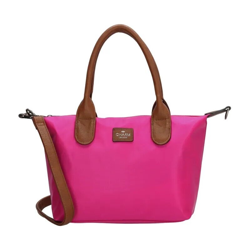 Charm London Ružová nepremokavá kabelka na rameno „Feminity“ 67137764