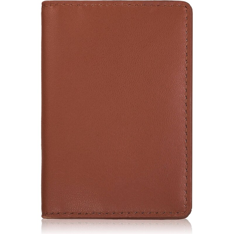 Paolo Peruzzi Elegantné kožené puzdro na karty s RFID | koňak KV-05-CG 66887807