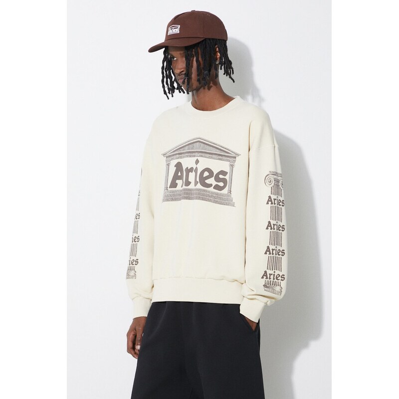 Bavlnená mikina Aries Ancient Column Sweat 67155059