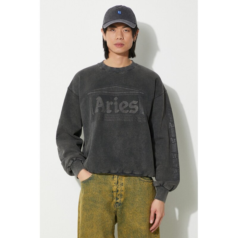 Bavlnená mikina Aries Aged Ancient Column Sweat 67155075